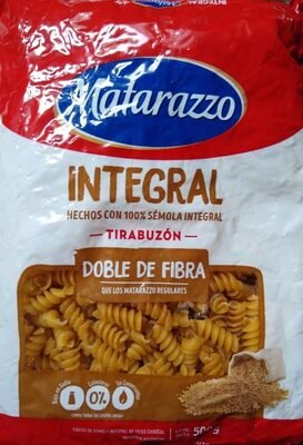 Fideos Matarazzo integrales 500g